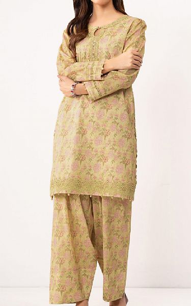 Zeen Green Mist Cambric Suit (2 pcs) | Pakistani Lawn Dress in USA- Image 1