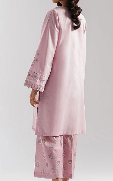 Zeen Cavern Pink Cambric Suit (2 pcs) | Pakistani Lawn Dress in USA- Image 2