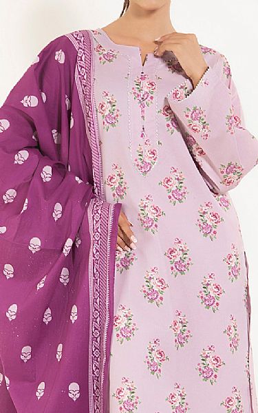 Zeen Oyster Pink Lawn Suit | Pakistani Lawn Dress in USA- Image 2