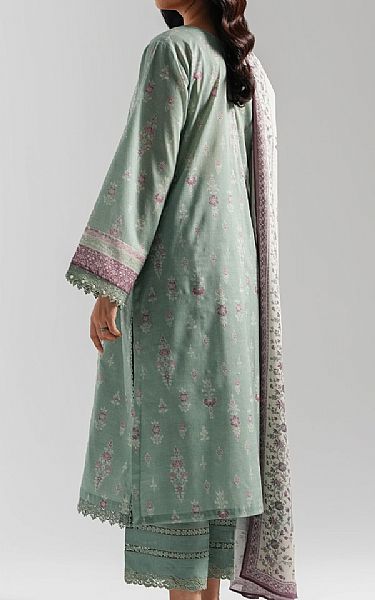 Zeen Mint Green Lawn Suit | Pakistani Lawn Dress in USA- Image 2