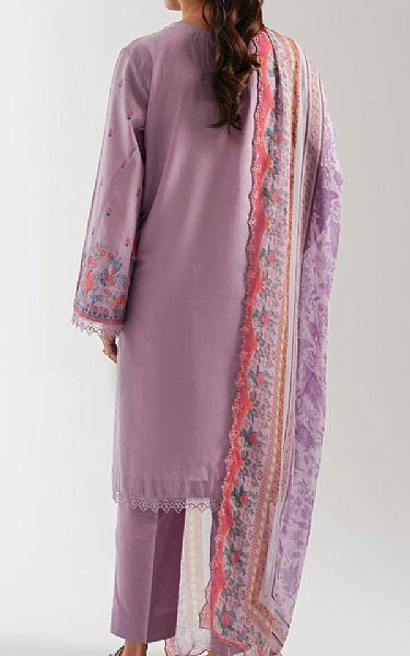 Zeen Mauve Lawn Suit | Pakistani Lawn Dress in USA- Image 2