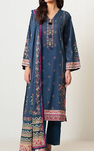 Zeen Pickled Bluewood Lawn Suit | Pakistani Lawn Dress in USA- Image 1