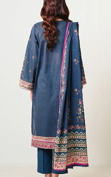 Zeen Pickled Bluewood Lawn Suit | Pakistani Lawn Dress in USA- Image 2