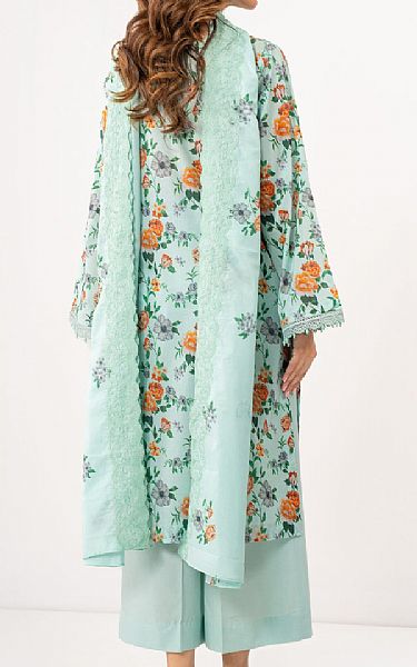 Zeen Aqua Lawn Suit | Pakistani Lawn Dress in USA- Image 2