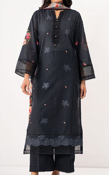 Zeen Black Lawn Suit | Pakistani Lawn Dress in USA- Image 1