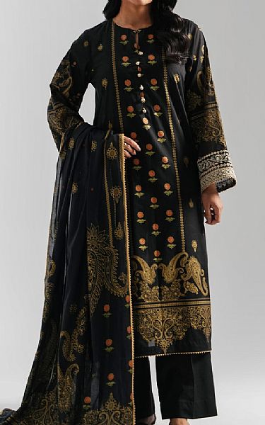 Zeen Black Lawn Suit | Pakistani Lawn Dress in USA- Image 1