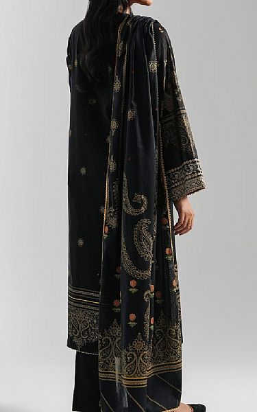 Zeen Black Lawn Suit | Pakistani Lawn Dress in USA- Image 2