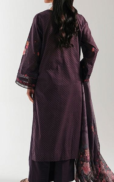 Zeen Dull Purple Lawn Suit | Pakistani Lawn Dress in USA- Image 2