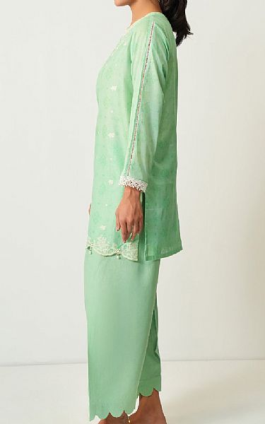 Zeen Light Green Lawn Suit | Pakistani Lawn Dress in USA- Image 2