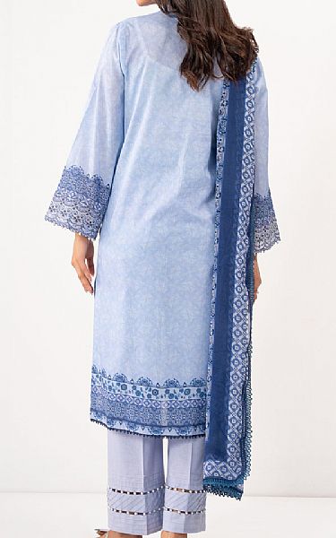 Zeen Cloudy Blue Lawn Suit | Pakistani Lawn Dress in USA- Image 2