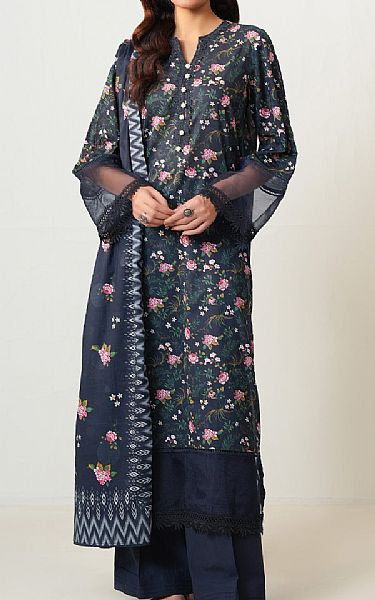 Zeen Black Lawn Suit | Pakistani Lawn Dress in USA- Image 1