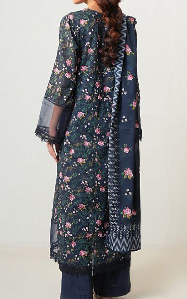 Zeen Black Lawn Suit | Pakistani Lawn Dress in USA- Image 2