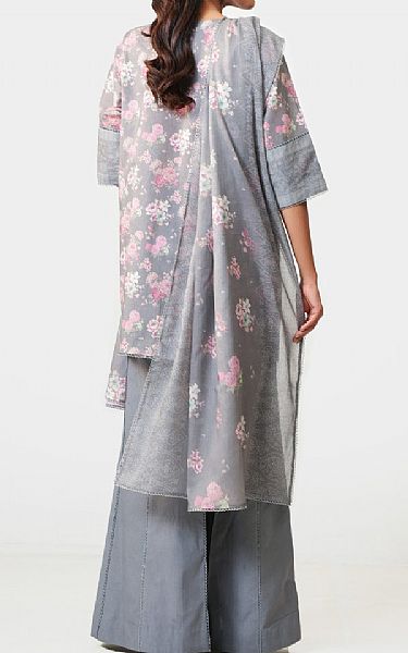 Zeen Grey Lawn Suit | Pakistani Lawn Dress in USA- Image 2