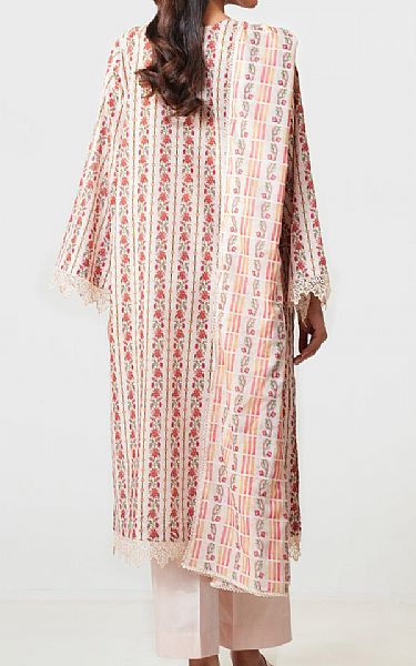 Zeen Off White Lawn Suit | Pakistani Lawn Dress in USA- Image 2
