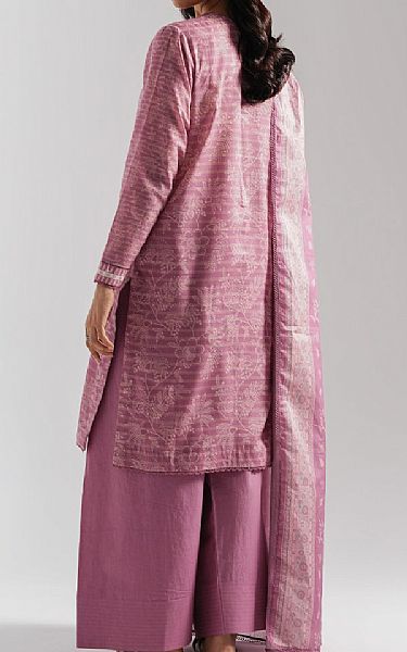 Zeen Dusty Pink Lawn Suit | Pakistani Lawn Dress in USA- Image 2