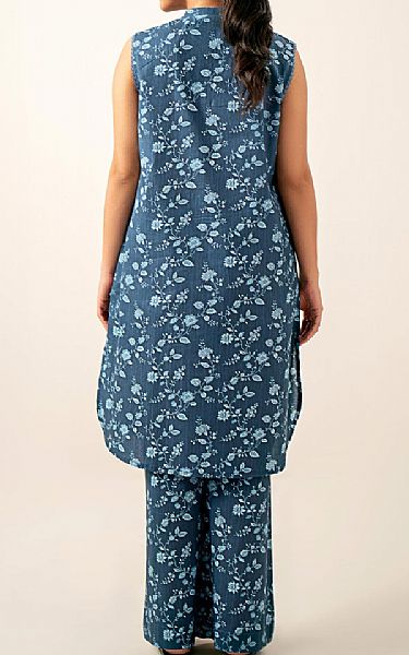 Zeen Prussian Blue Lawn Suit (2 pcs) | Pakistani Lawn Dress in USA- Image 2