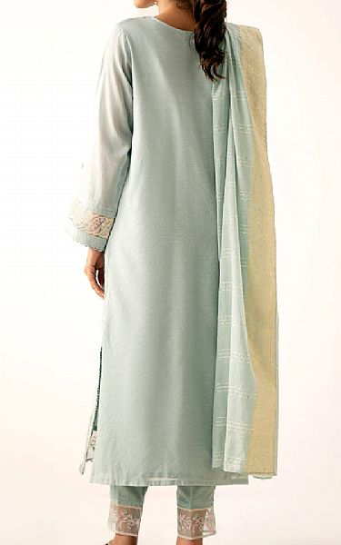 Zeen Sea Mist Cotton Suit | Pakistani Winter Dresses in USA- Image 2