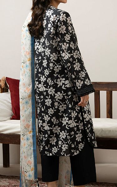 Zeen Black/Off White Lawn Suit | Pakistani Lawn Dress in USA- Image 2