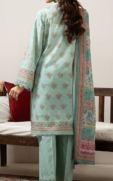 Zeen Pale Aqua Lawn Suit | Pakistani Lawn Dress in USA- Image 2