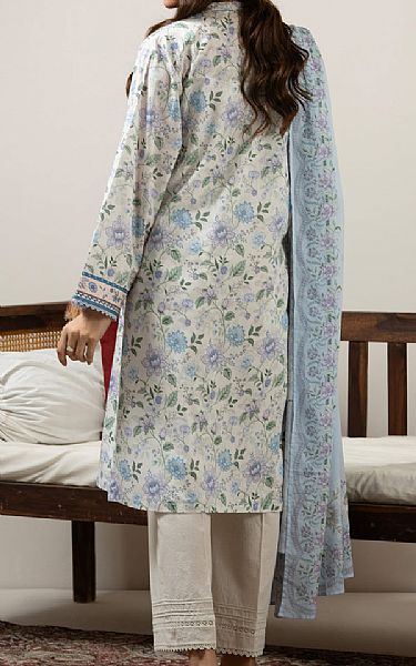 Zeen Off White Lawn Suit | Pakistani Lawn Dress in USA- Image 2