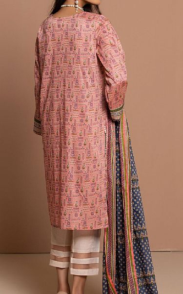 Zeen Tea Pink Cambric Suit (2 Pcs) | Pakistani Dresses in USA- Image 2