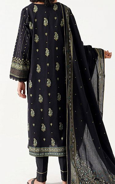 Zeen Black Lawn Suit | Pakistani Dresses in USA- Image 2
