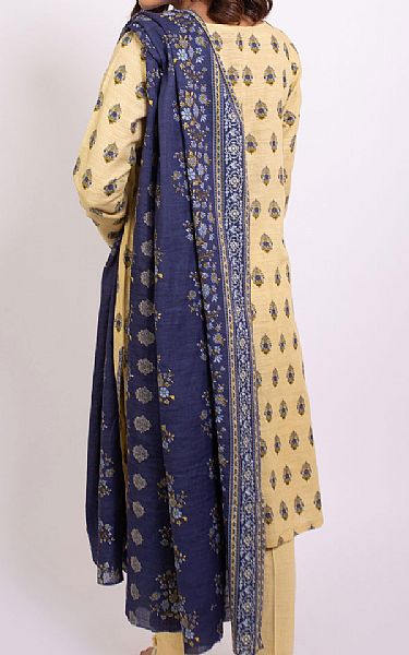 Zeen Cream Khaddar Suit | Pakistani Winter Dresses- Image 2