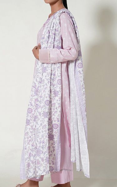 Zeen Lilac Cottel Suit | Pakistani Winter Dresses- Image 2