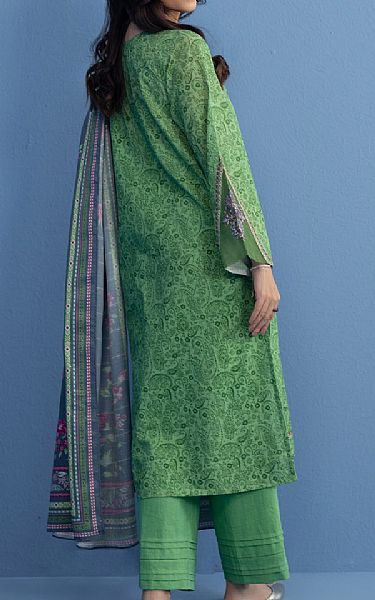 Zeen Hippie Green Khaddar Suit | Pakistani Winter Dresses- Image 2