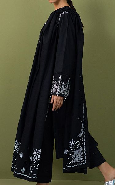Zeen Black Khaddar Suit | Pakistani Winter Dresses- Image 2