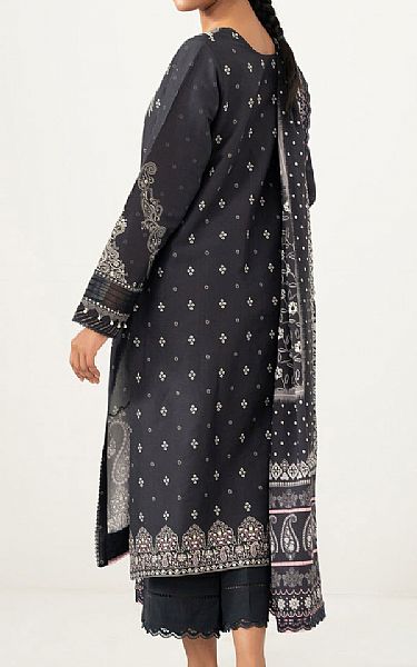 Zeen Black Linen Suit | Pakistani Winter Dresses in USA- Image 2