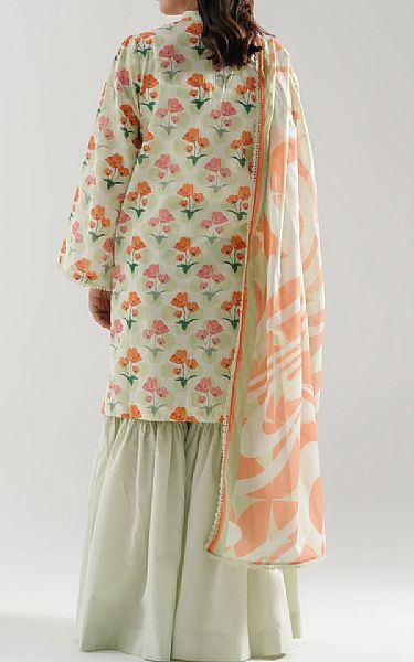 Zeen Light Green Lawn Suit | Pakistani Lawn Dress in USA- Image 2