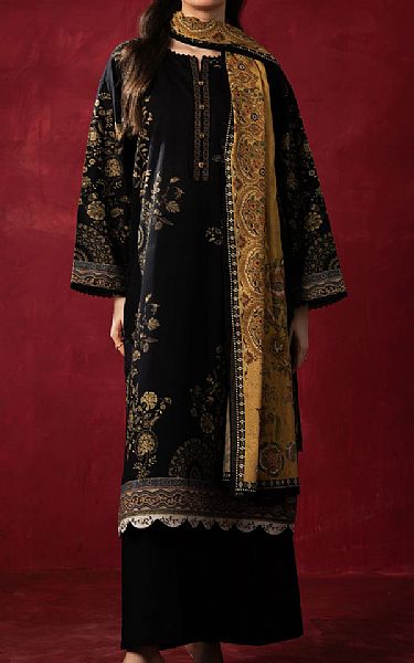 Zeen Black Lawn Suit | Pakistani Lawn Dress in USA- Image 1