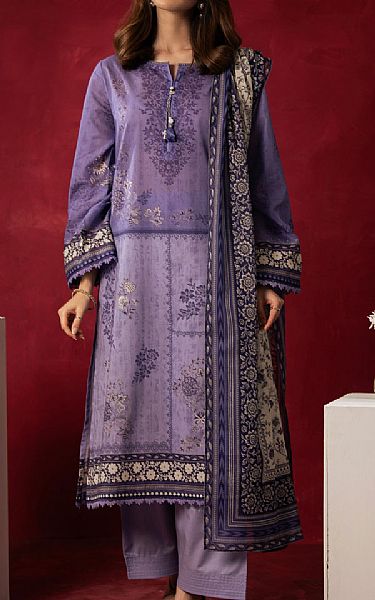 Zeen Lavender Lawn Suit | Pakistani Lawn Dress in USA- Image 1