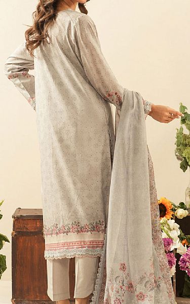 Zeen Light Grey Lawn Suit | Pakistani Lawn Dress in USA- Image 2