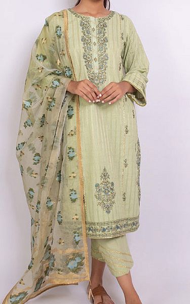 Zeen Cream Jacquard Suit | Pakistani Lawn Suits- Image 1
