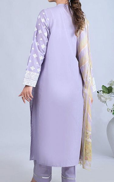 Zeen Lilac Cambric Suit | Pakistani Lawn Suits- Image 2