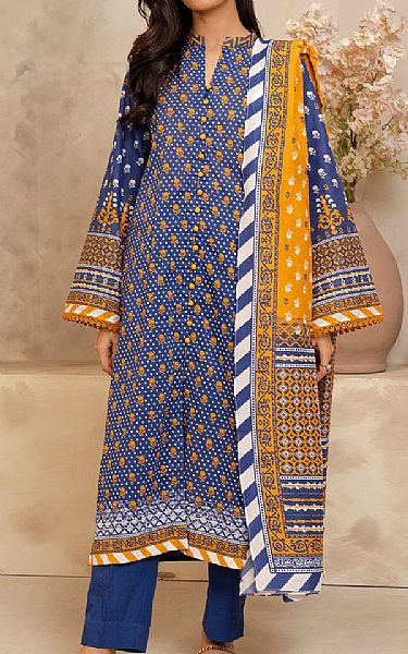 Zellbury Blue Lawn Suit | Pakistani Lawn Dress in USA- Image 1
