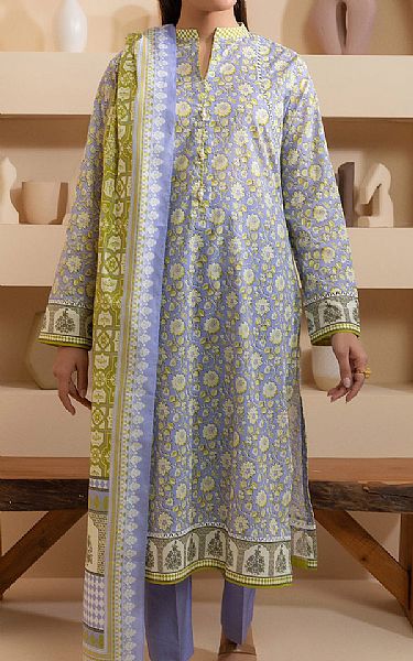 Zellbury Periwinkle Lawn Suit | Pakistani Lawn Dress in USA- Image 1