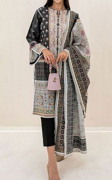 Black Cambric Suit | Pakistani Dresses in USA
