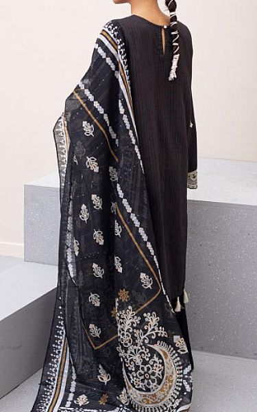 Zellbury Black Lawn Suit | Pakistani Lawn Suits- Image 2