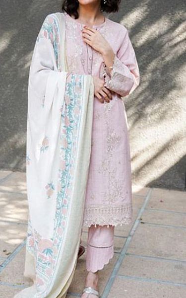 Zellbury Lilac Khaddar Suit | Pakistani Winter Dresses- Image 1