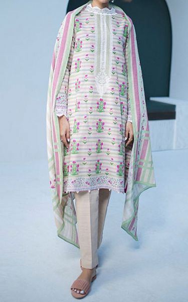 Zellbury Ivory Khaddar Suit (2 Pcs) | Pakistani Winter Dresses- Image 1
