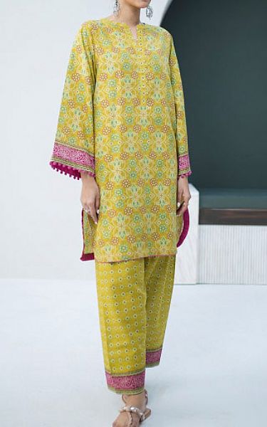 Zellbury Olive Khaddar Suit (2 Pcs) | Pakistani Winter Dresses- Image 1