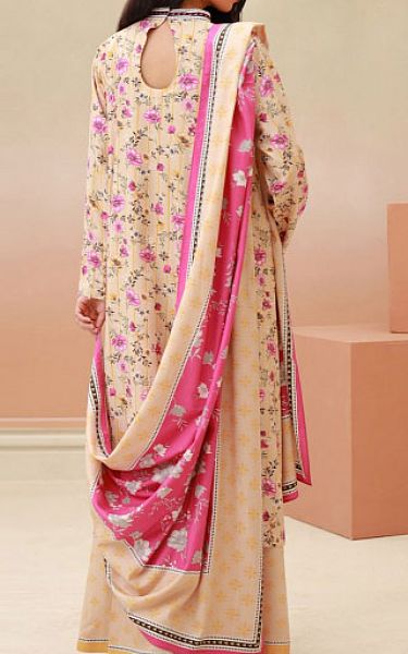 Zellbury Ivory Viscose Suit | Pakistani Winter Dresses- Image 2