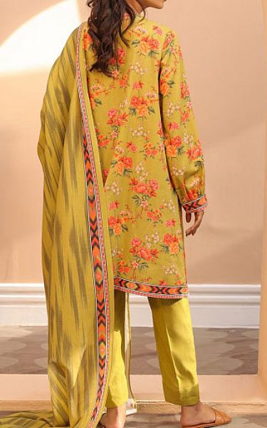 Zellbury Olive Karandi Suit | Pakistani Winter Dresses- Image 2