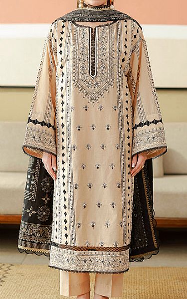 Zellbury Ivory Cotton Suit | Pakistani Lawn Dress in USA- Image 1