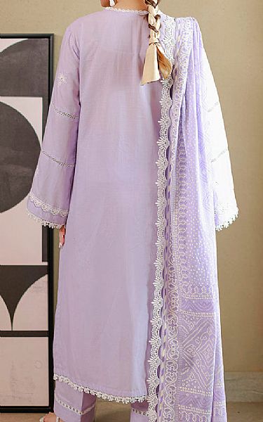 Zellbury Lilac Cotton Suit | Pakistani Lawn Dress in USA- Image 2