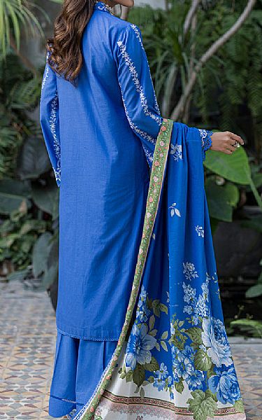 Zellbury Blue Cotton Suit | Pakistani Lawn Dress in USA- Image 2