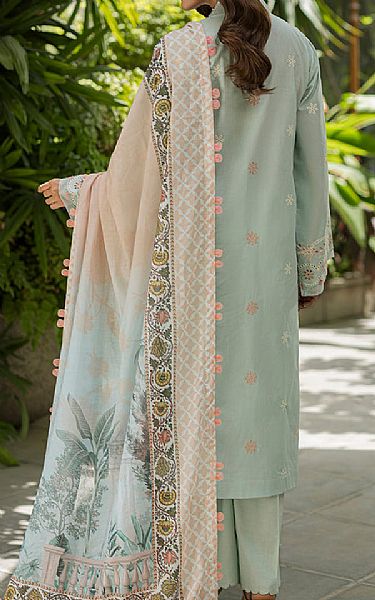 Zellbury Sea Mist Cotton Suit | Pakistani Lawn Dress in USA- Image 2